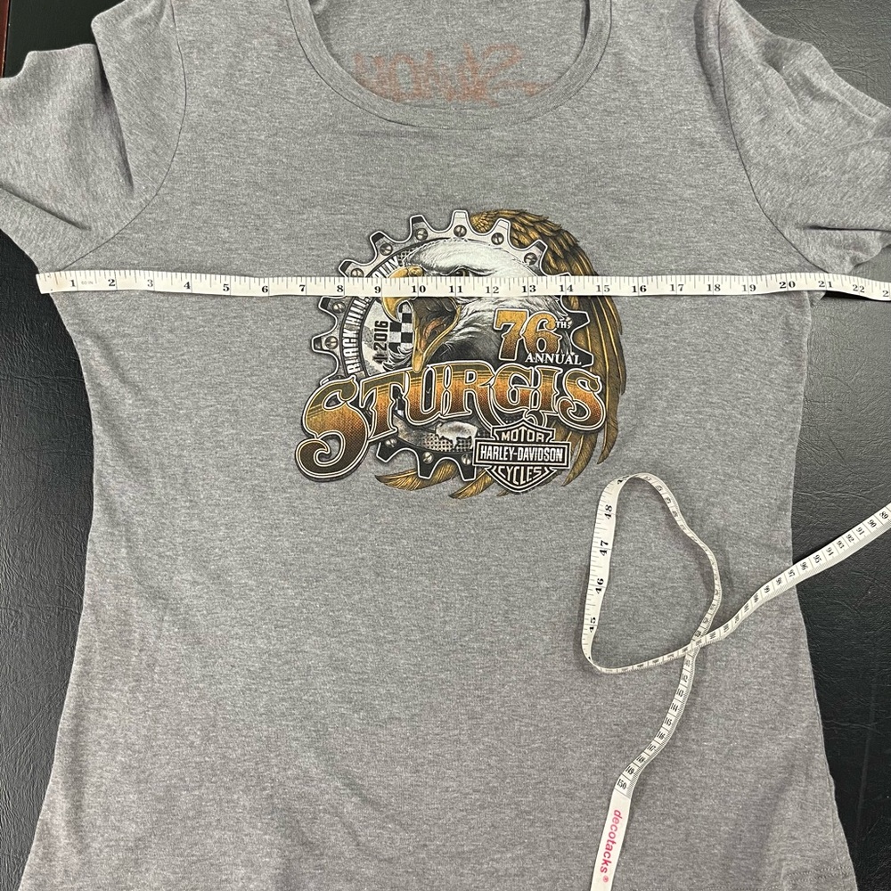 Harley-Davidson Sturgis tee 21” p2p - Picture 8 of 9
